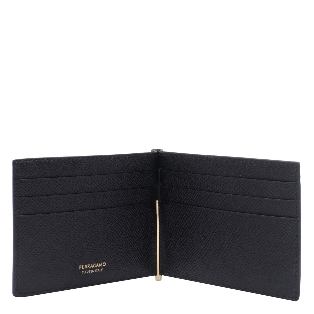 Ferragamo Ferragamo Men Gancini Wallet With Clip
