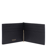Ferragamo Ferragamo Men Gancini Wallet With Clip