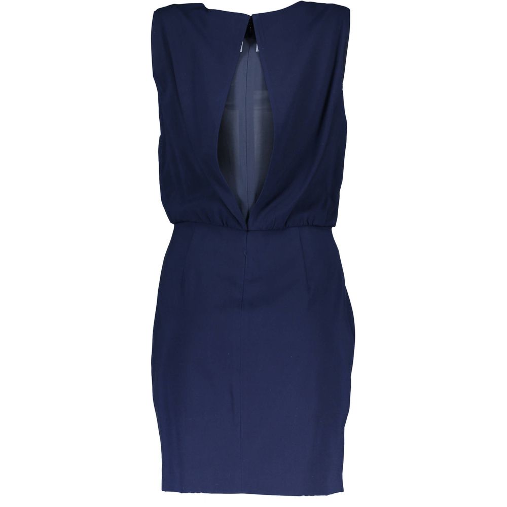 Gant Blue Viscose Women Women's Dress