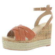 Lily Womens Cork Caged Espadrilles