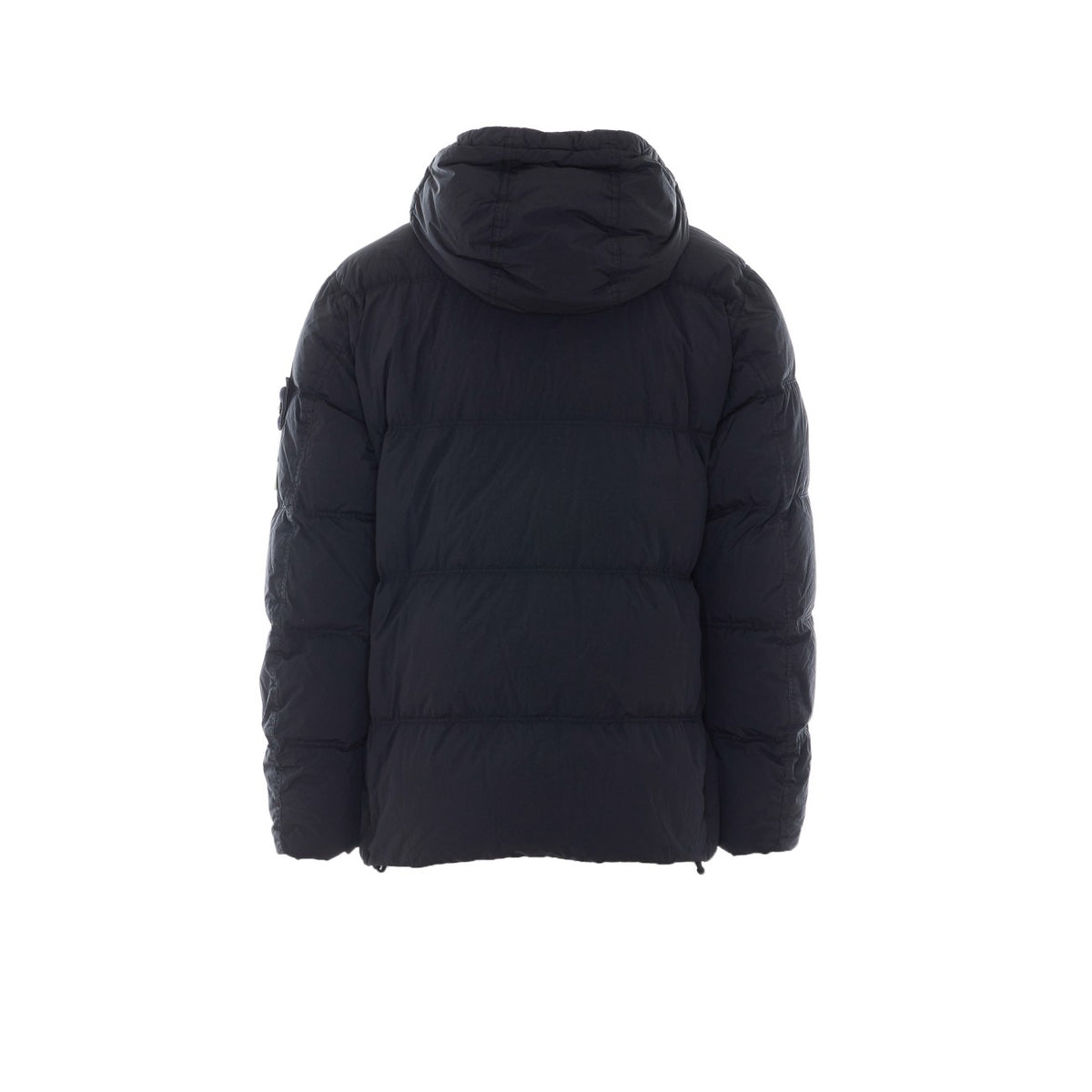 Stone Island Stone Island Men Garment Dyed Crinkle Reps Logo Down Jacket