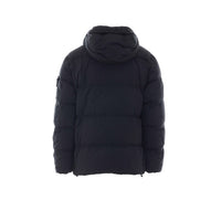 Stone Island Stone Island Men Garment Dyed Crinkle Reps Logo Down Jacket