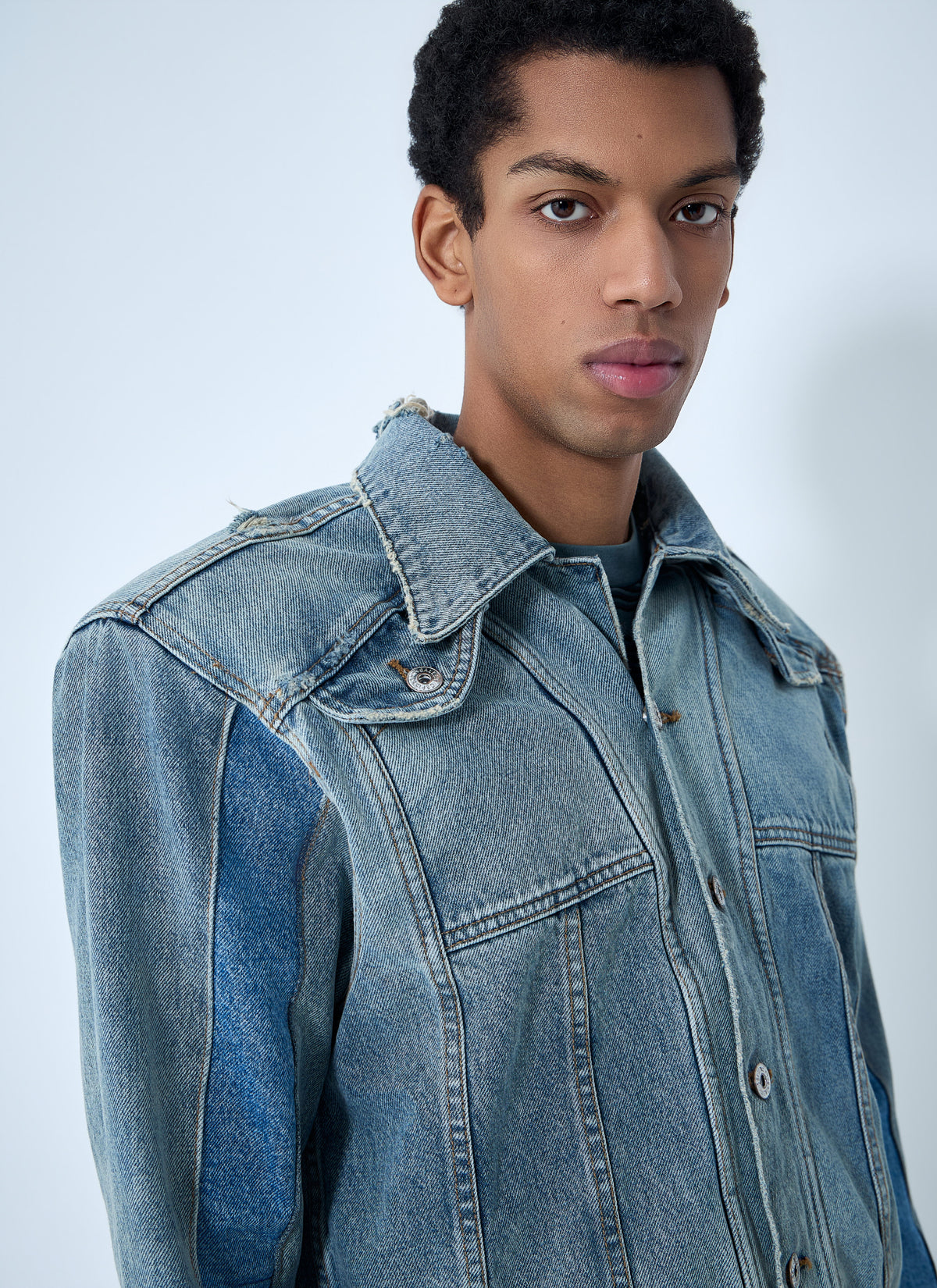 Gallery Dept. Men Panelled Denim Jacket