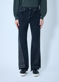 Gallery dept. Gallery Dept. Men Twisted Wide Leg Jeans