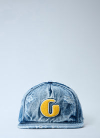 Gallery dept. Gallery Dept. Men G Logo Patch Denim Cap