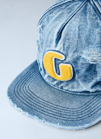 Gallery dept. Gallery Dept. Men G Logo Patch Denim Cap