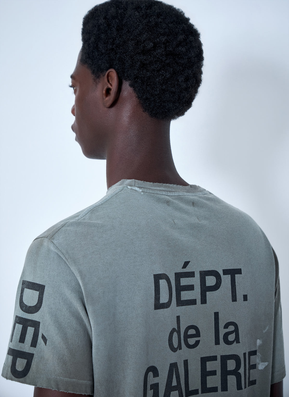 Gallery Dept. Gallery Dept. Men Distressed T-Shirt