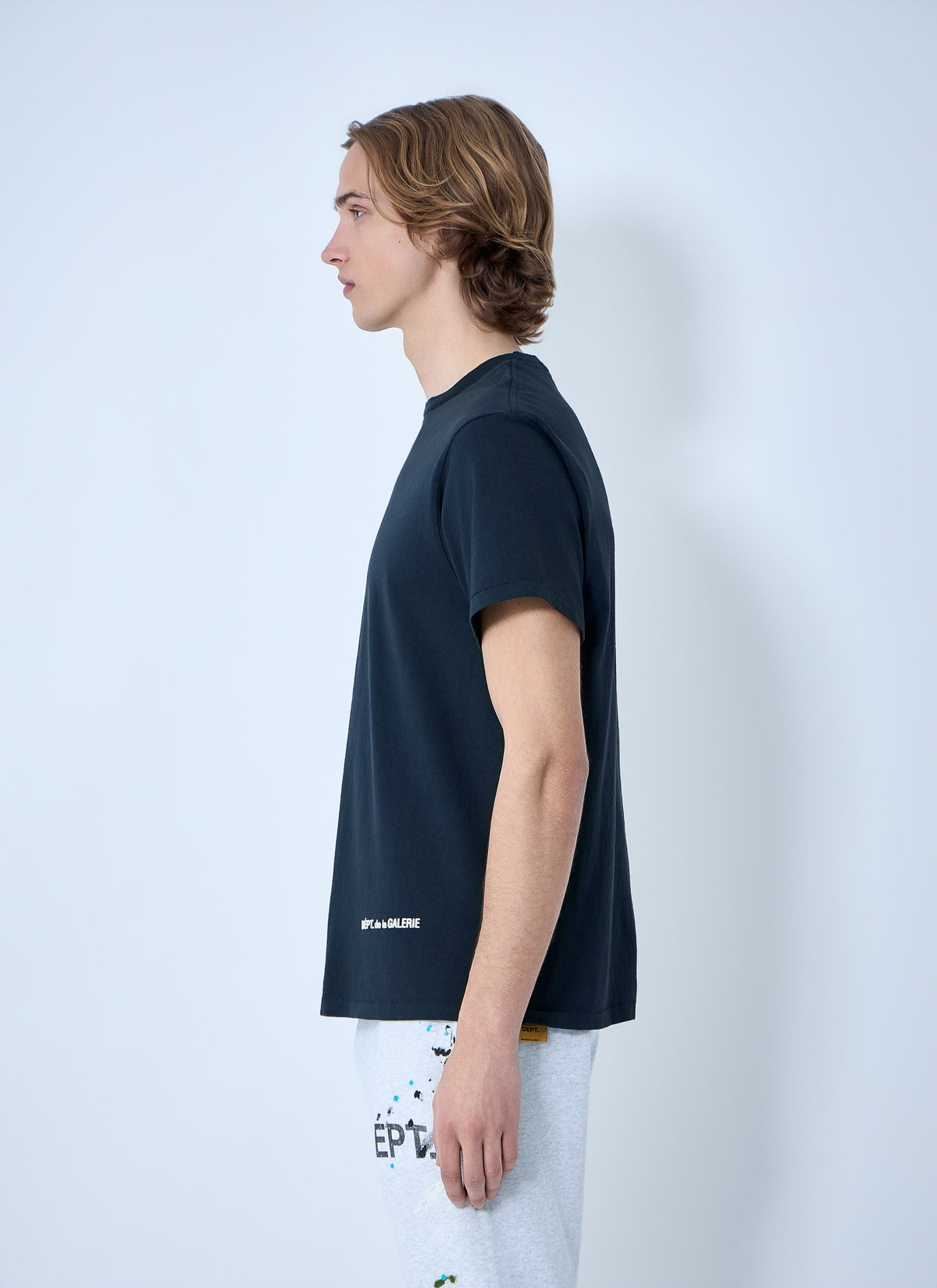 Gallery Dept. Men French Micro Logo T-Shirt