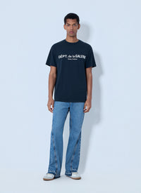Gallery Dept. Men Logo Print Cotton T-Shirt