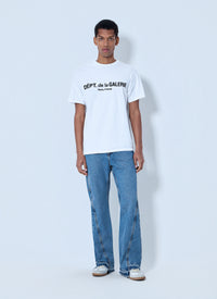 Gallery Dept. Men Cotton Jersey Logo T-Shirt