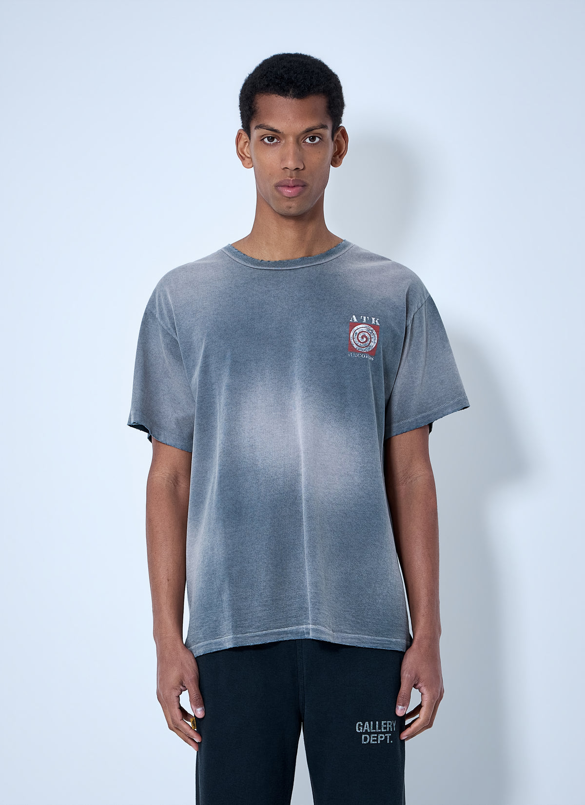 Gallery Dept. Gallery Dept. Men Crewneck Distressed T-Shirt