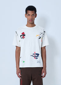 Gallery Dept. Men Abstract Print Cotton T-Shirt
