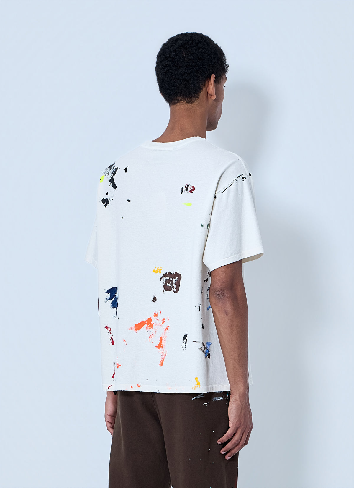 Gallery Dept. Men Abstract Print Cotton T-Shirt