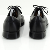 Tods Leather Longwing Brogue Derby Shoes Black