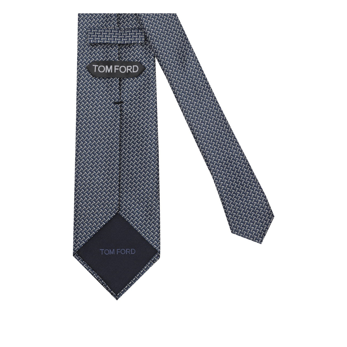 Tom Ford Tom Ford Men Geometric Pattern Tie