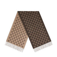 Gucci Gucci Men Gg Cashmere Scarf