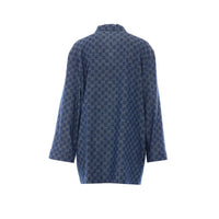 Gucci Women Gg Jacquard Denim Jacket