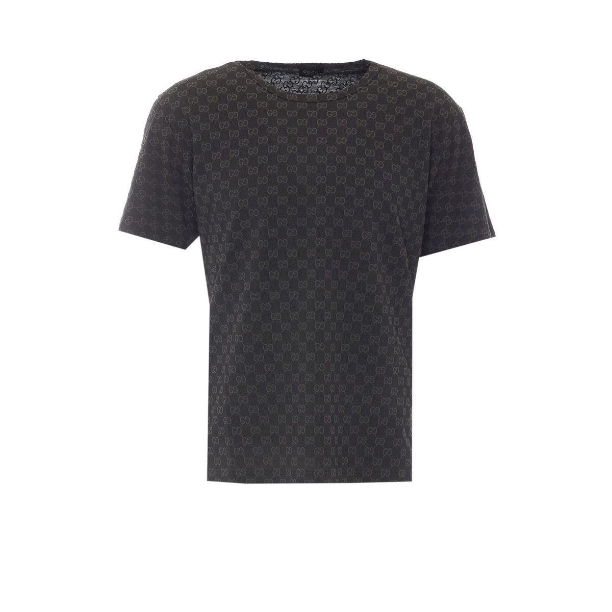Gucci Men Gg Logo Printed T-Shirt