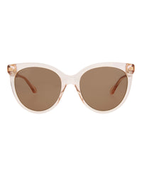 Gucci Gucci Womens Cat Eye Pink Pink Brown Fashion Designer Eyewear