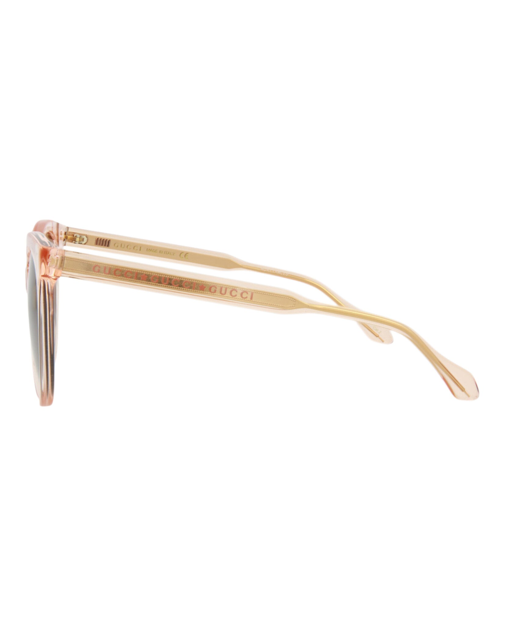 Gucci Gucci Womens Cat Eye Pink Pink Brown Fashion Designer Eyewear