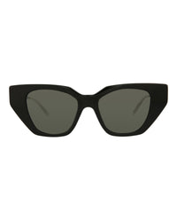 Gucci Womens Cat Eye Black Silver Grey Fashion Designer Eyewear