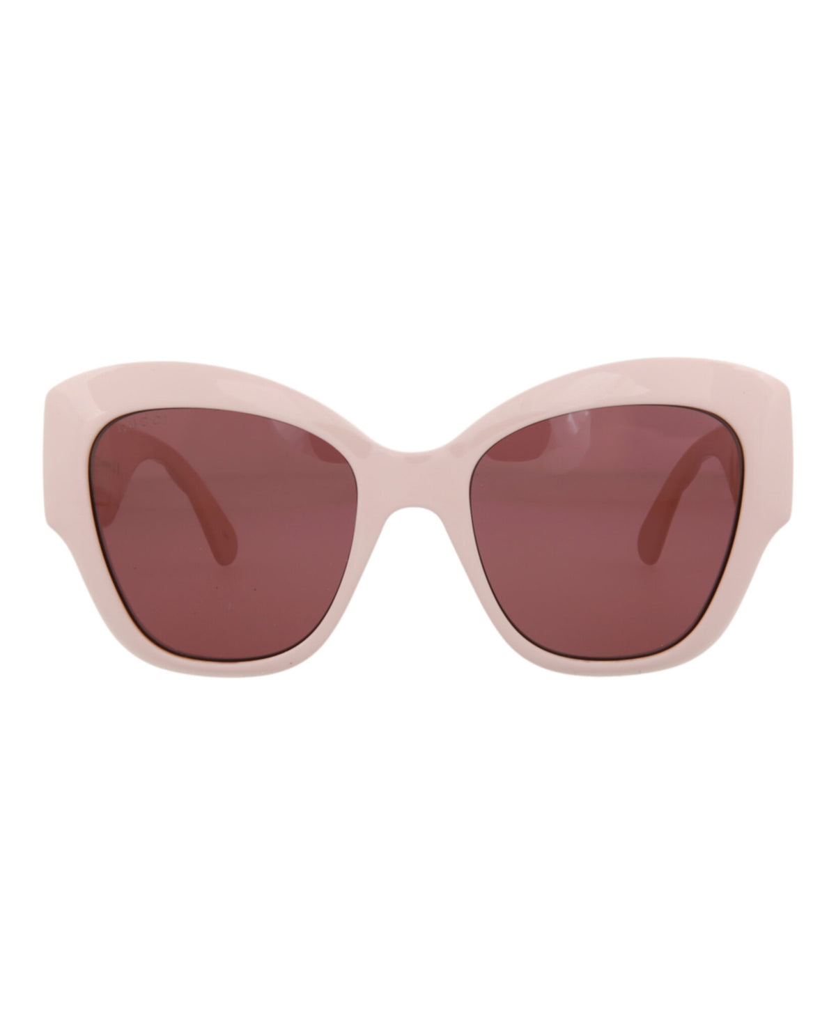 Gucci Womens Cat Eye Pink Pink Violet Fashion Designer Eyewear