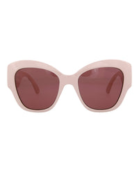 Gucci Womens Cat Eye Pink Pink Violet Fashion Designer Eyewear