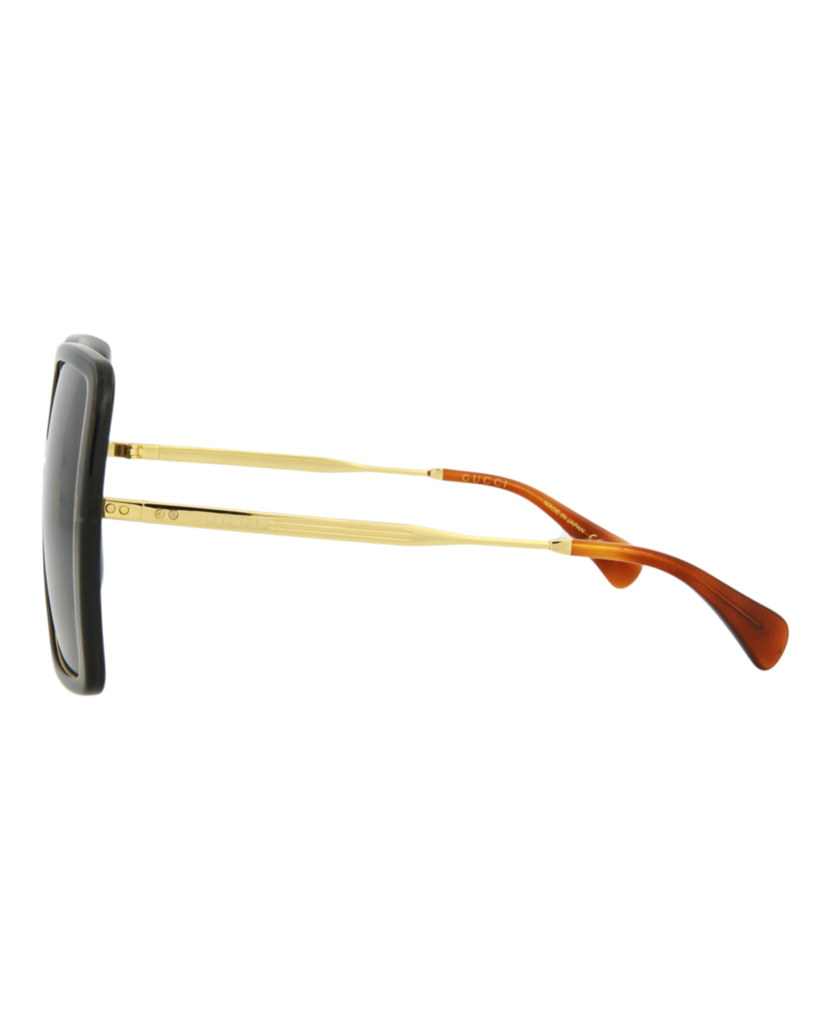 Gucci Womens Grey Gold Grey Fashion Designer Eyewear