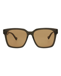 Gucci Mens Square/Rectangle Brown Brown Brown Fashion Designer Eyewear
