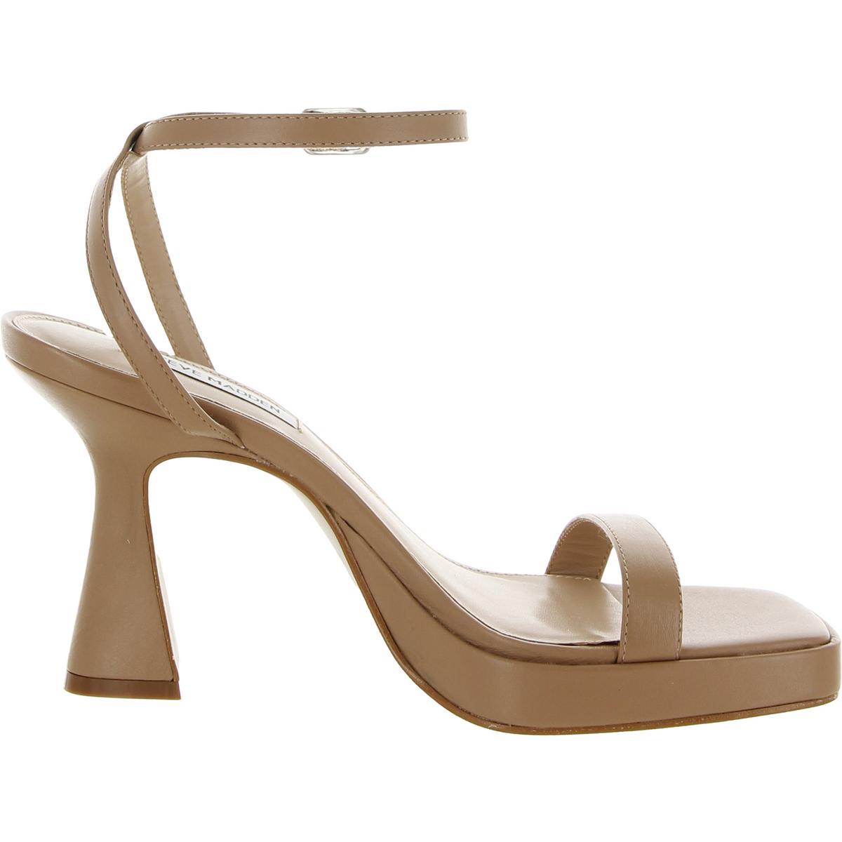 Nicky Womens Strappy Open Toe Pumps