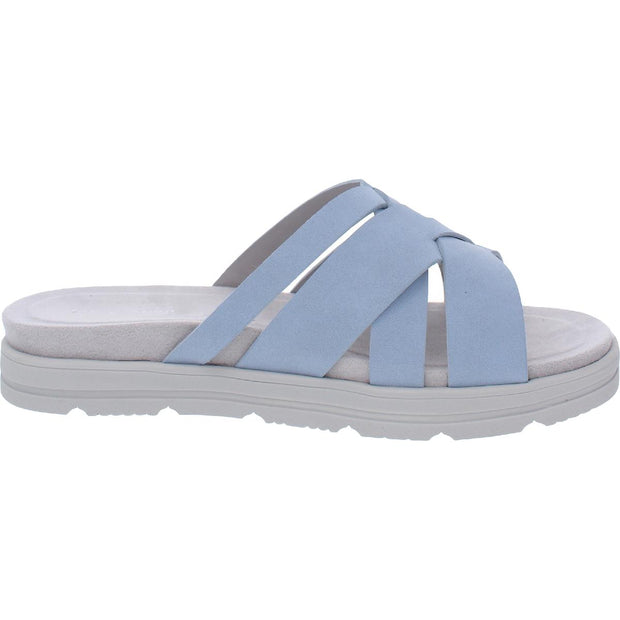Star  Womens Strappy Open Toe Flat Sandals