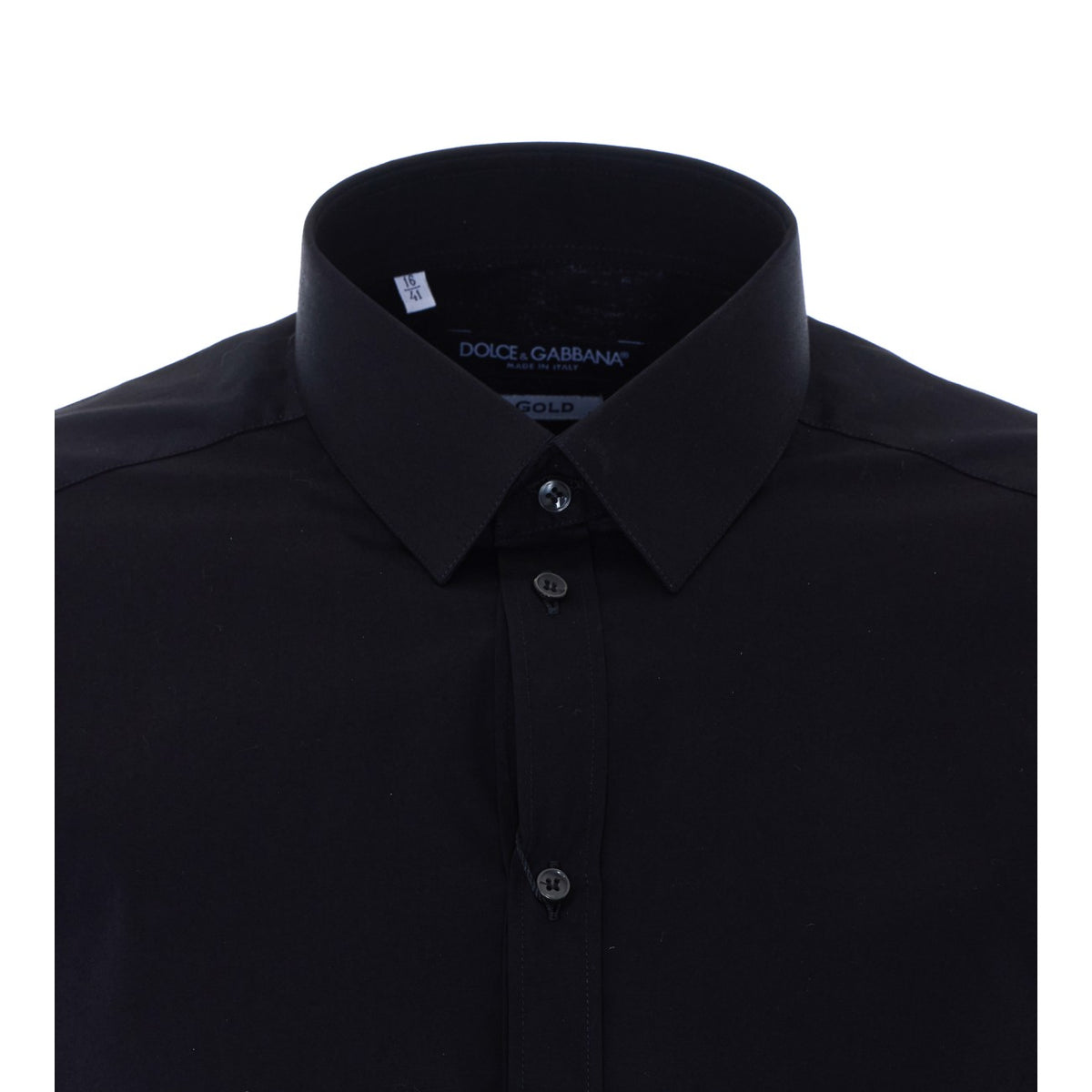 Dolce&Gabbana Dolce&Gabbana Men Gold Stretch Shirt
