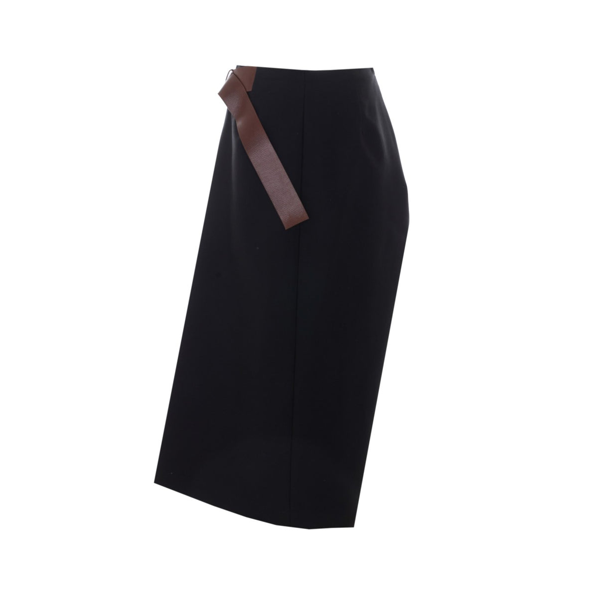 Bottega Veneta Women Grain De Poudre Asymmetrical Skirt