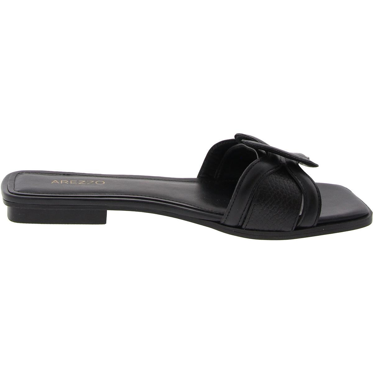 Womens Woven Slide Sandals