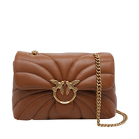 Pinko Pinko Women Great Love Bag Puff Butterfly Quilt Shoulder Bag