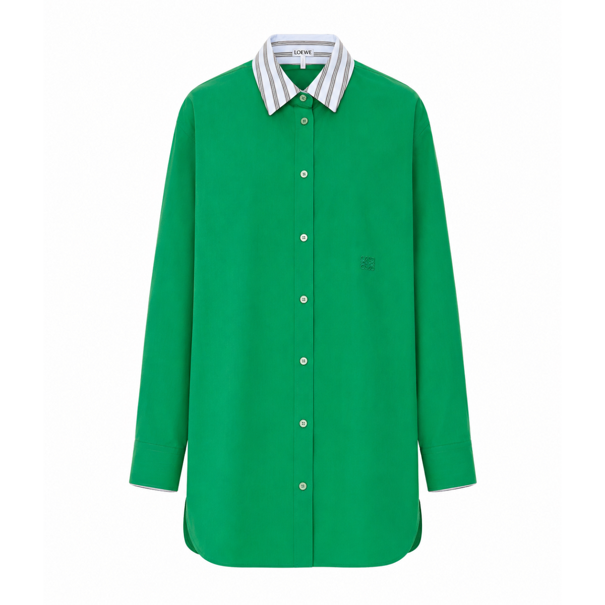 Loewe Loewe Women Green Cotton Chemisier