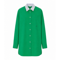 Loewe Loewe Women Green Cotton Chemisier