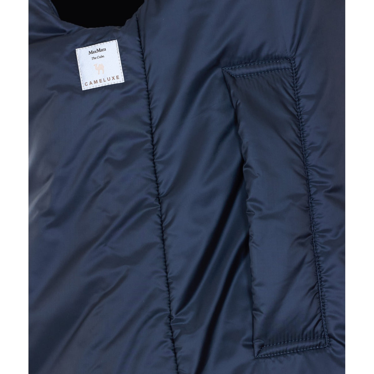 S Max Mara Women Greengo Drop-Proof Canvas Padded Vest