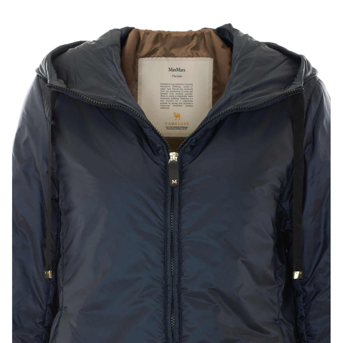 S Max Mara S Max Mara Women Greenh The Cube Padded Jacket With Drip-Proof Canvas