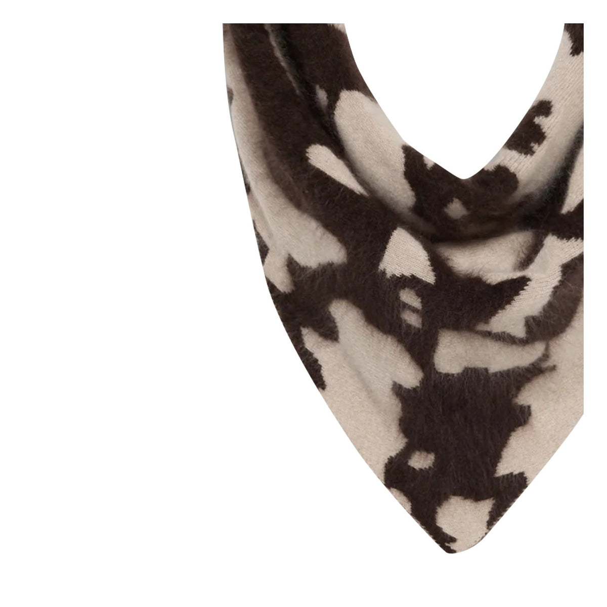 Guest In Residence Women Grizzly Cowhide Wild Rag Foulard