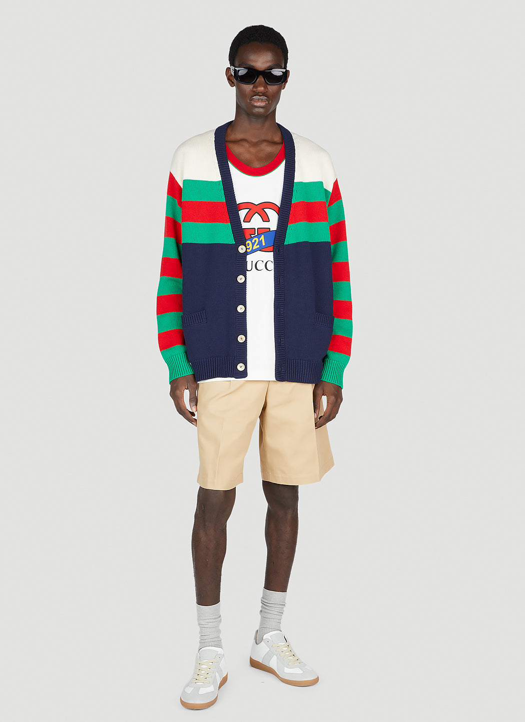 Gucci Gucci Men Folded Pleat Shorts
