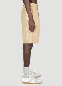 Gucci Gucci Men Folded Pleat Shorts