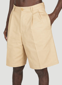 Gucci Gucci Men Folded Pleat Shorts