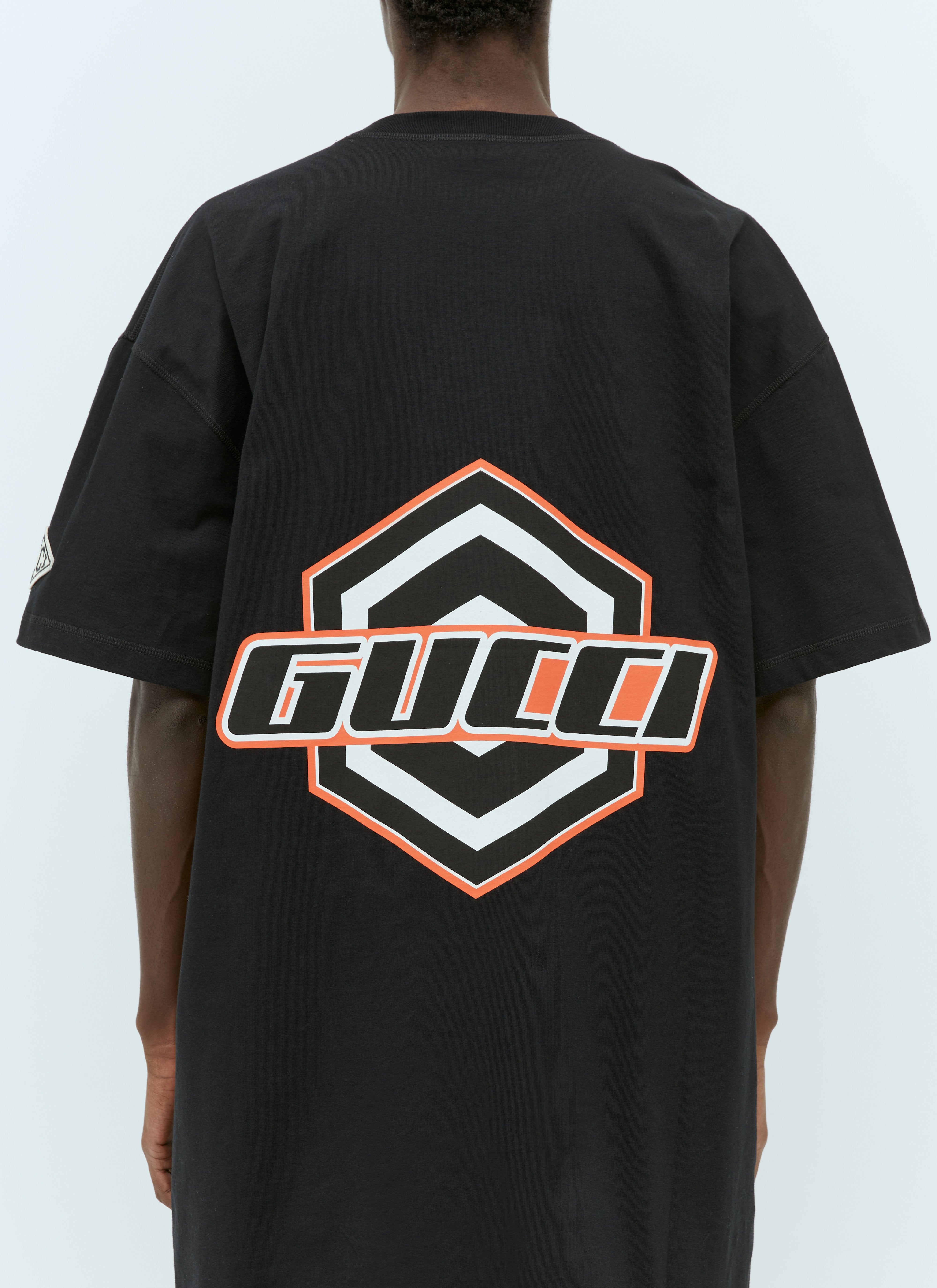 Gucci Men Logo Emblems T-Shirt – Bluefly
