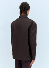 Gucci Men Technical Cotton-Blend Jacket