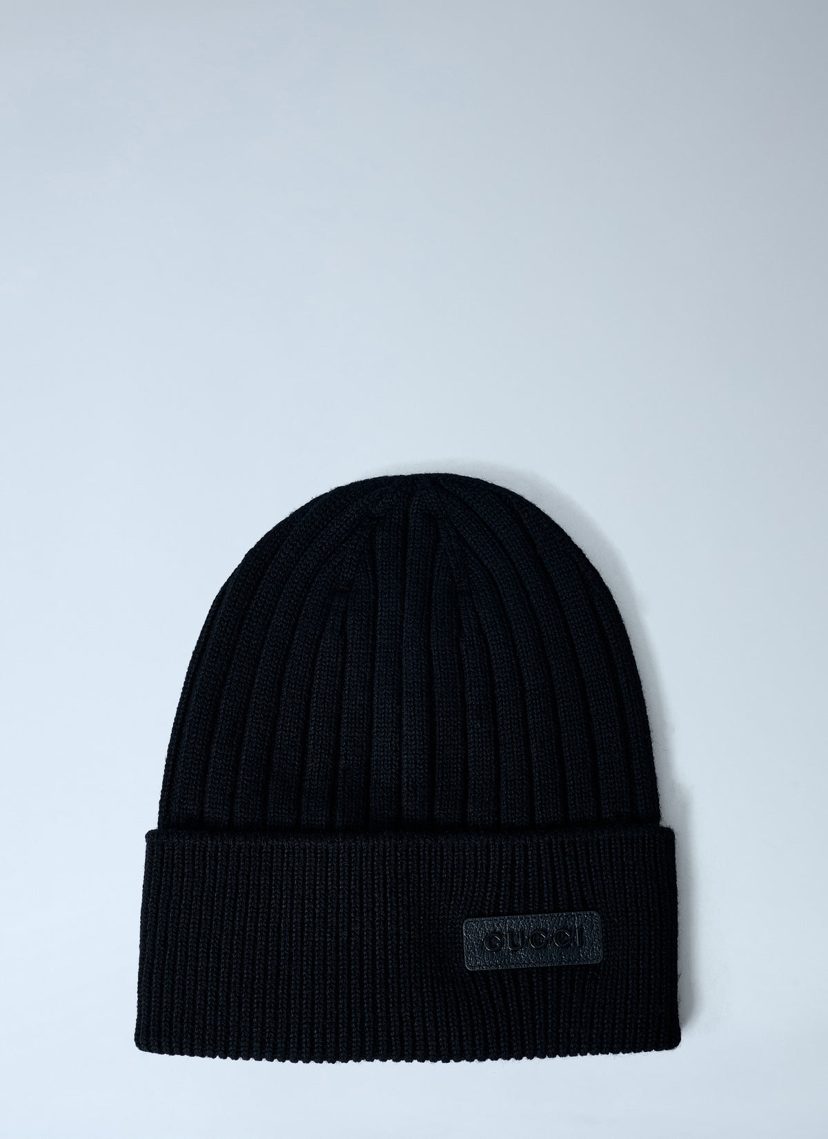Gucci Men Logo Motif Beanie Hat