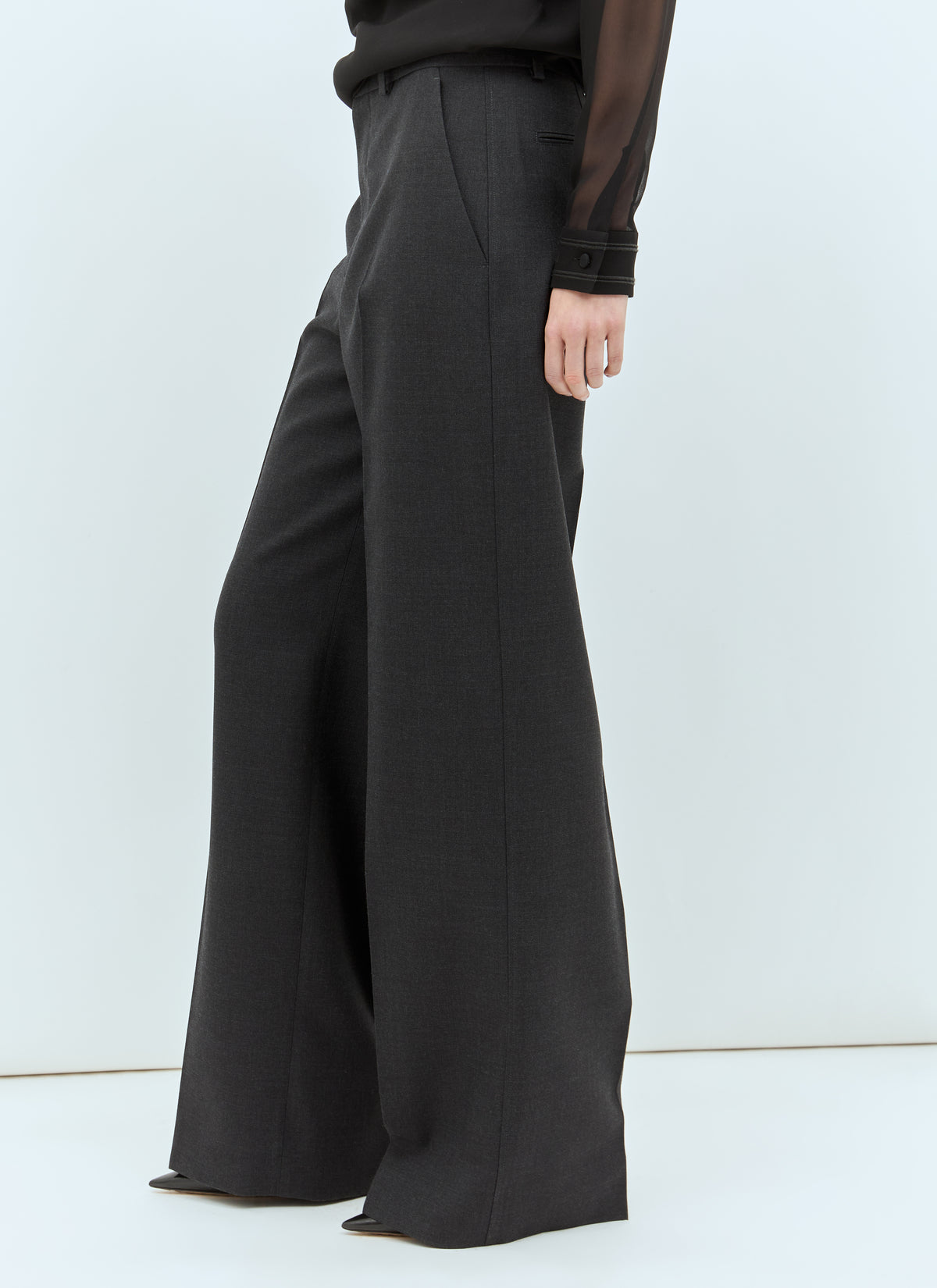 Gucci Women Wool Tailored Pants