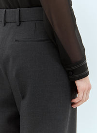 Gucci Women Wool Tailored Pants
