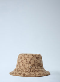 Gucci Women Logo Motif Bucket Hat