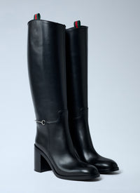 Gucci Women Slim Clamp Boots